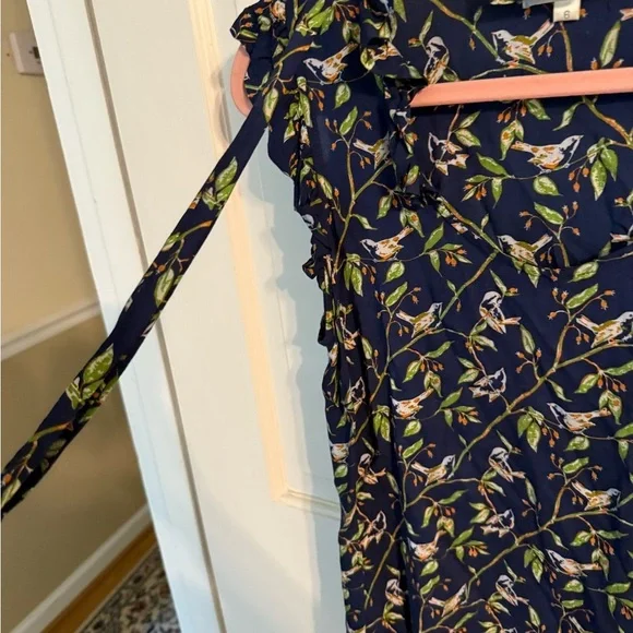 Porridge (Anthropologie) Ruffled Sleeveless Blouse - Picture 8 of 9